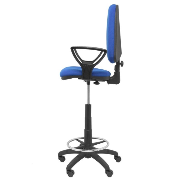 Taburete Aýna bali azul brazos fijos