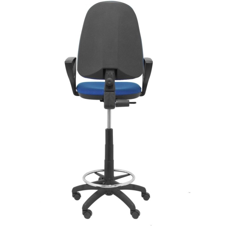 Taburete Aýna bali azul brazos fijos