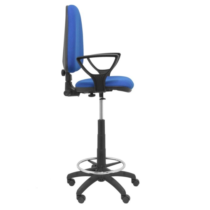 Taburete Aýna bali azul brazos fijos