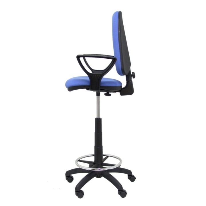 Taburete Aýna bali azul claro brazos fijos