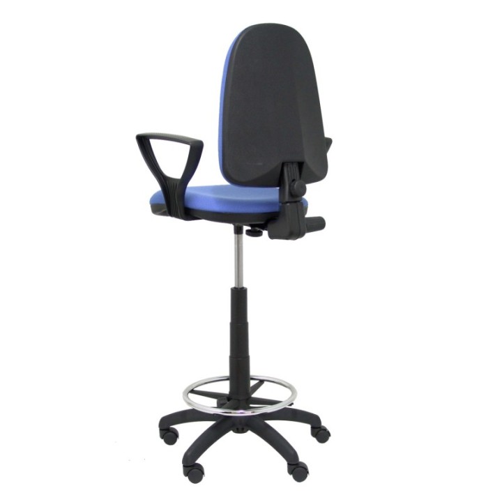 Taburete Aýna bali azul claro brazos fijos