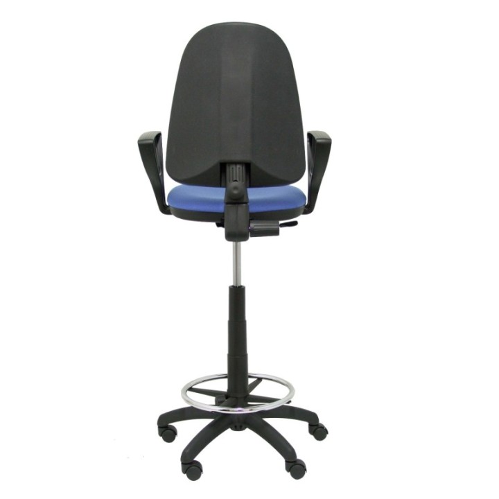 Taburete Aýna bali azul claro brazos fijos