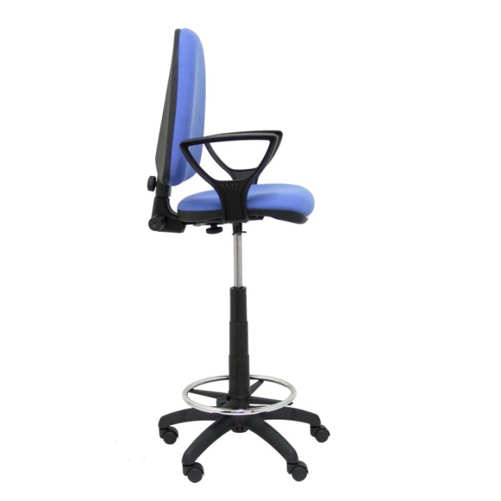 Taburete Aýna bali azul claro brazos fijos