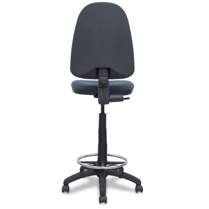 Taburete Aýna bali gris oscuro