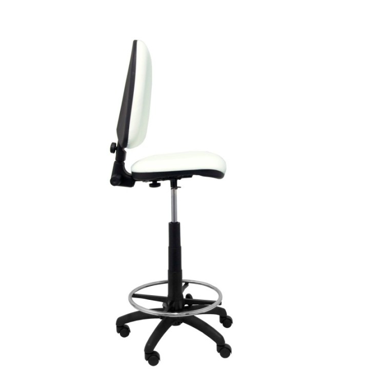 Taburete Aýna similpiel blanco