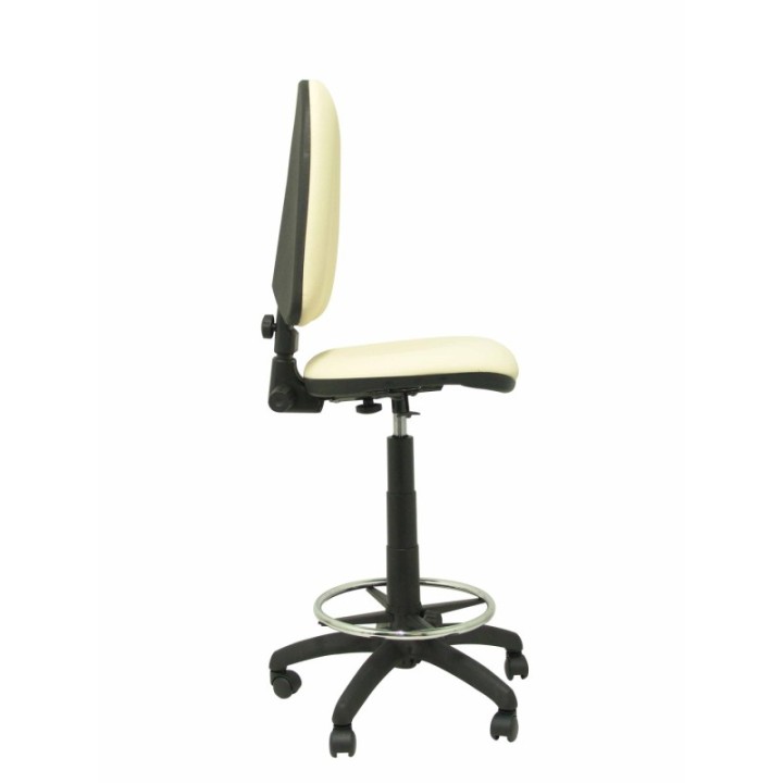 Taburete Aýna similpiel crema