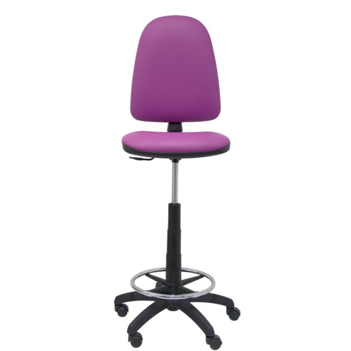 Taburete Aýna similpiel morado