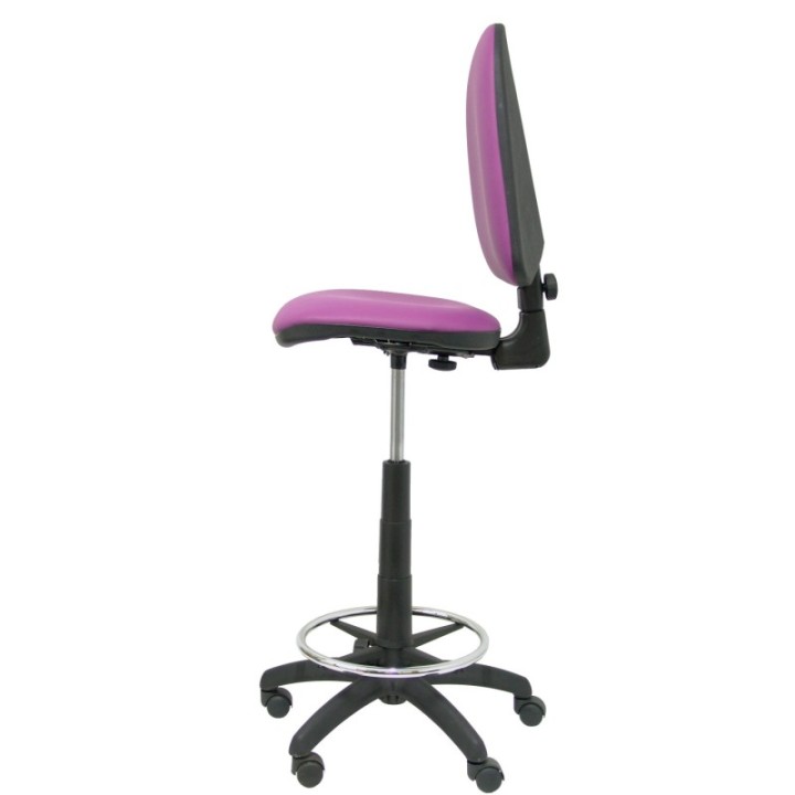 Taburete Aýna similpiel morado