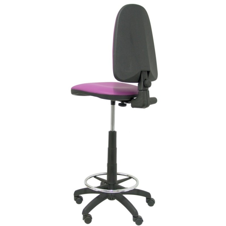 Taburete Aýna similpiel morado