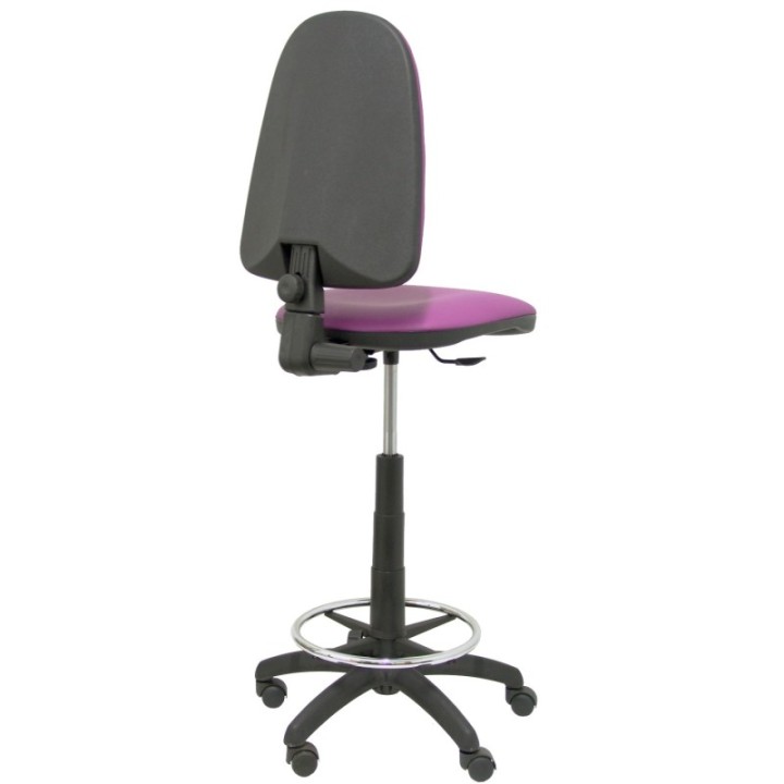 Taburete Aýna similpiel morado