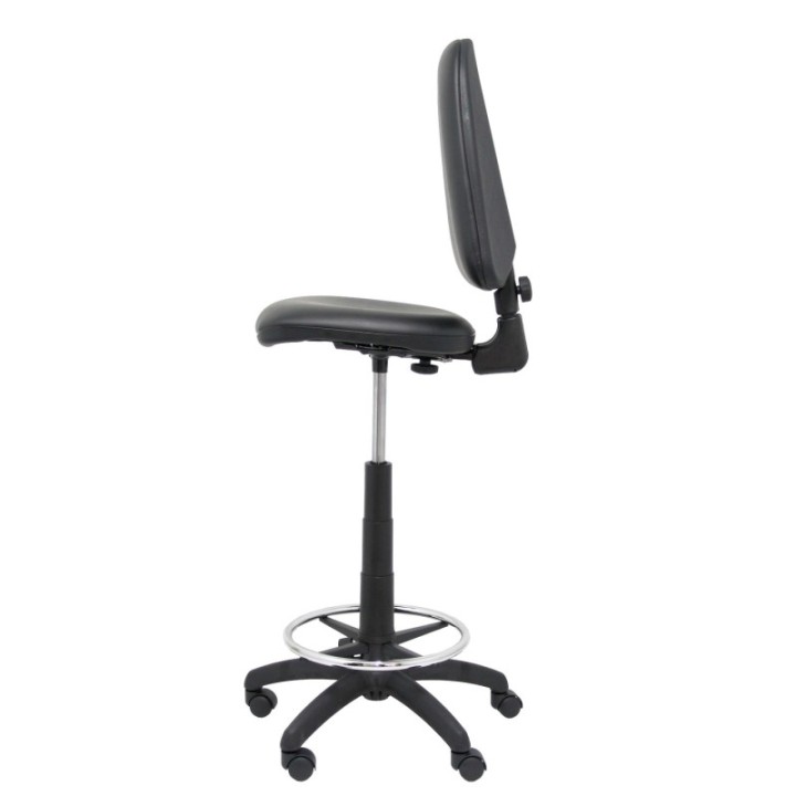 Taburete Aýna similpiel negro