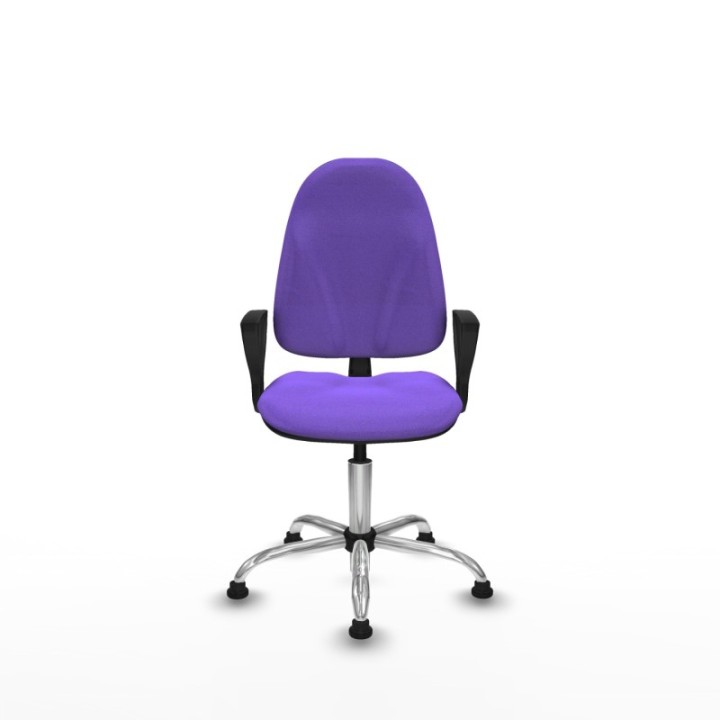 Algarra CP bali lila brazos fijos base cromada topes