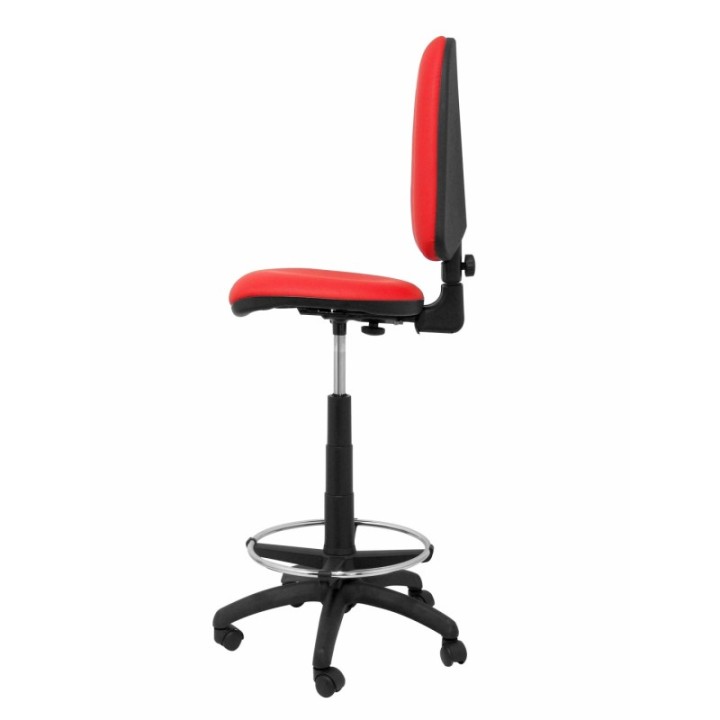 Taburete Aýna similpiel rojo