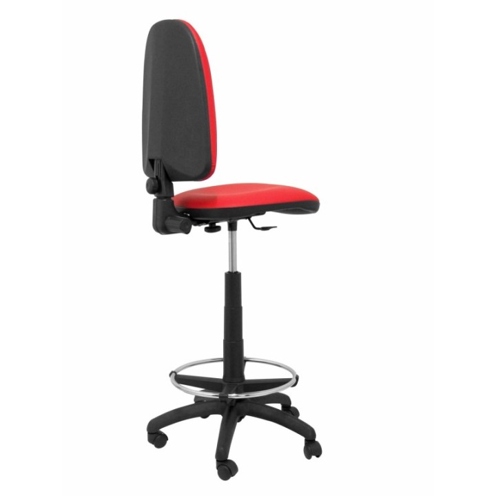 Taburete Aýna similpiel rojo