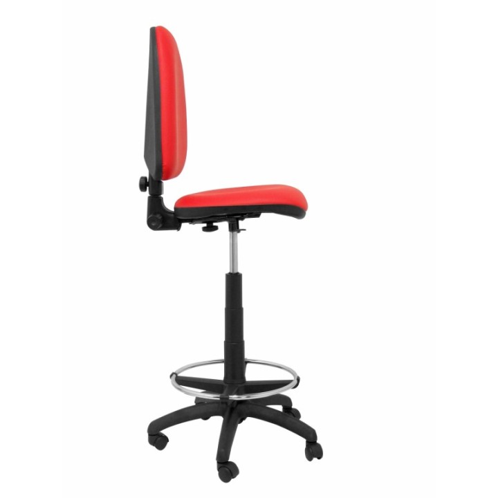 Taburete Aýna similpiel rojo