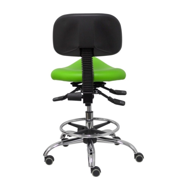 Taburete Zarza similpiel pistacho