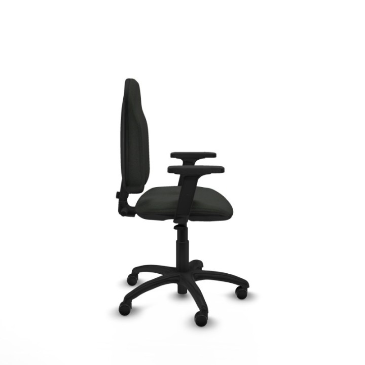 Algarra CP bali negro brazos 2D base poliamida ruedas autofrenantes 50mm