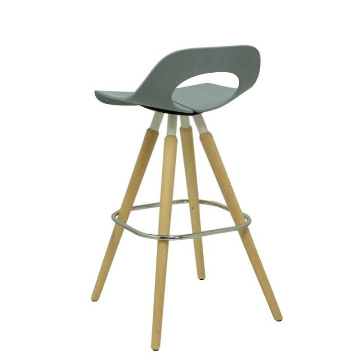 Taburete Tauko azul.