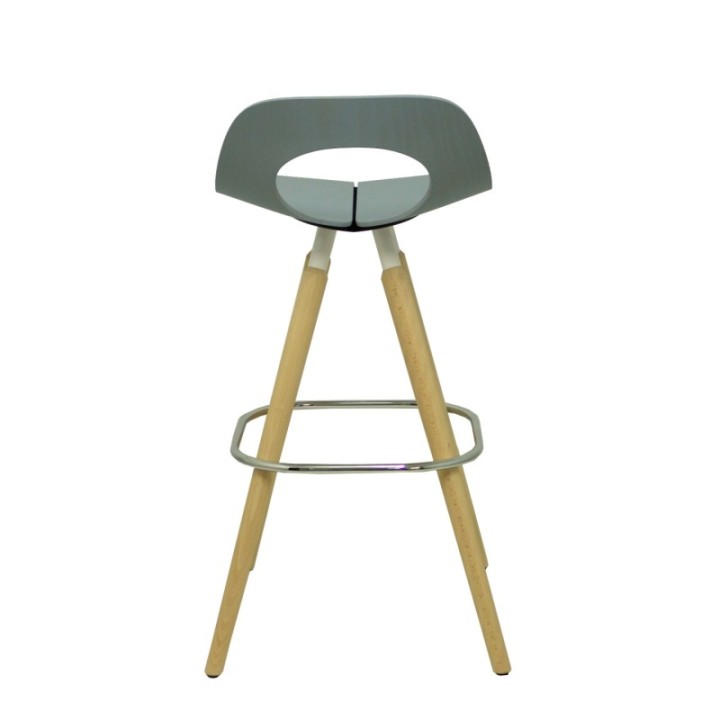 Taburete Tauko azul.