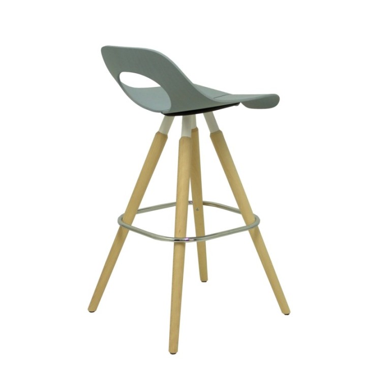 Taburete Tauko azul.