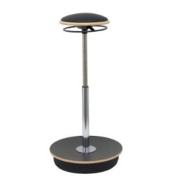 Taburete Belise Valencia negro