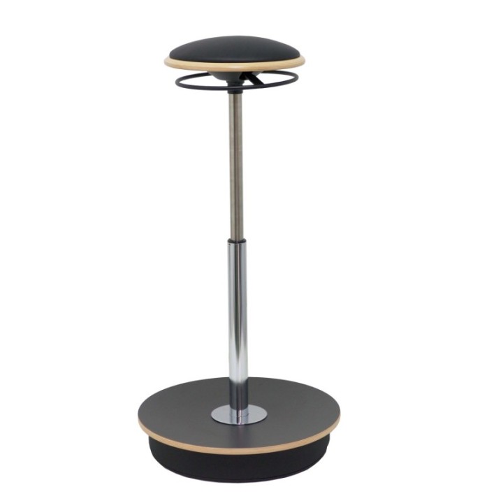 Taburete Belise Valencia negro