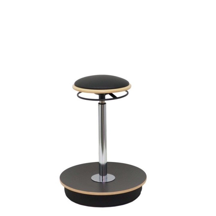 Taburete Belise Valencia negro