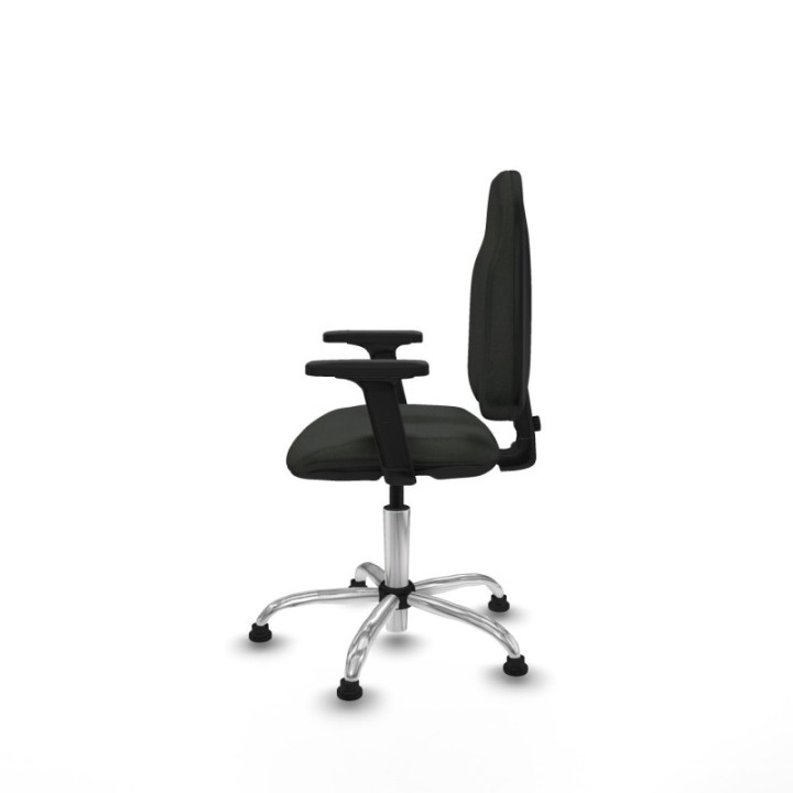 Algarra CP bali negro brazos 2D base cromada topes