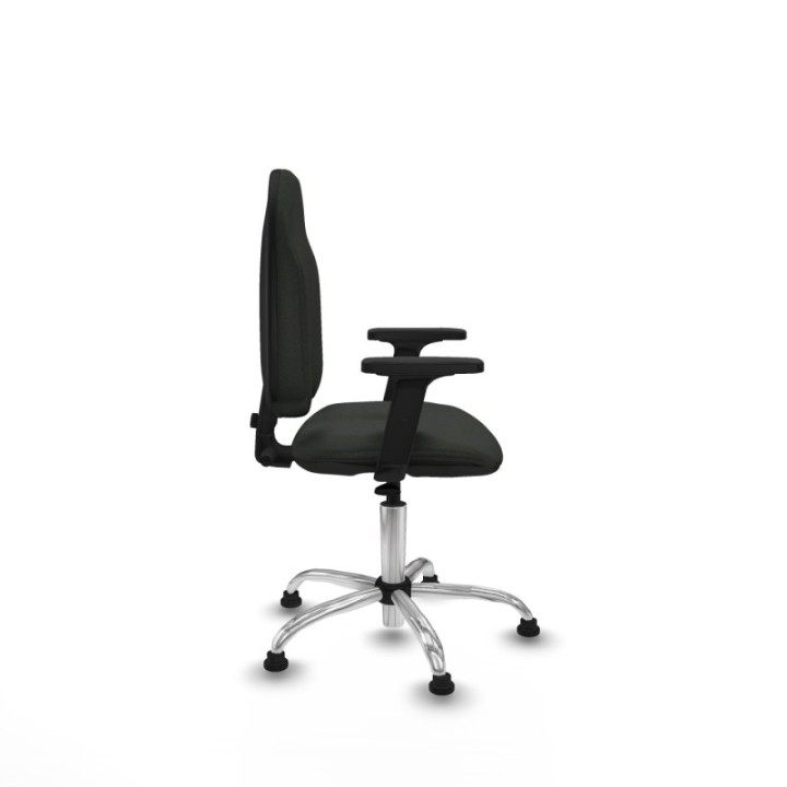 Algarra CP bali negro brazos 2D base cromada topes