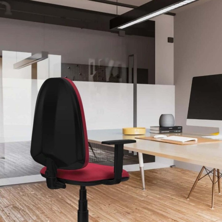 Aýna CP bali rojo brazos 1D base poliamida ruedas nailon 50mm