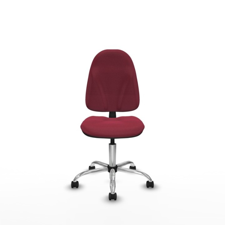 Algarra CP bali granate  base cromada ruedas autofrenantes 50mm