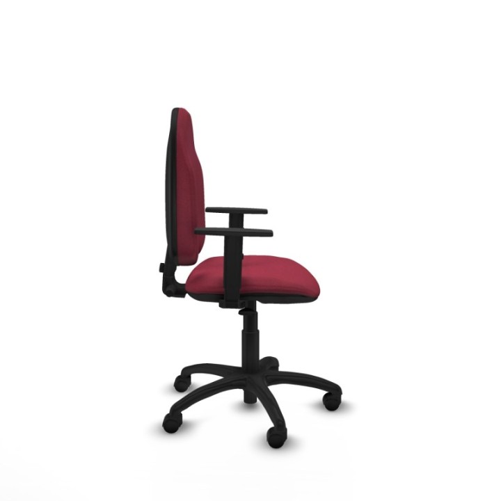 Algarra CP bali granate brazos 1D base poliamida ruedas nailon 50mm