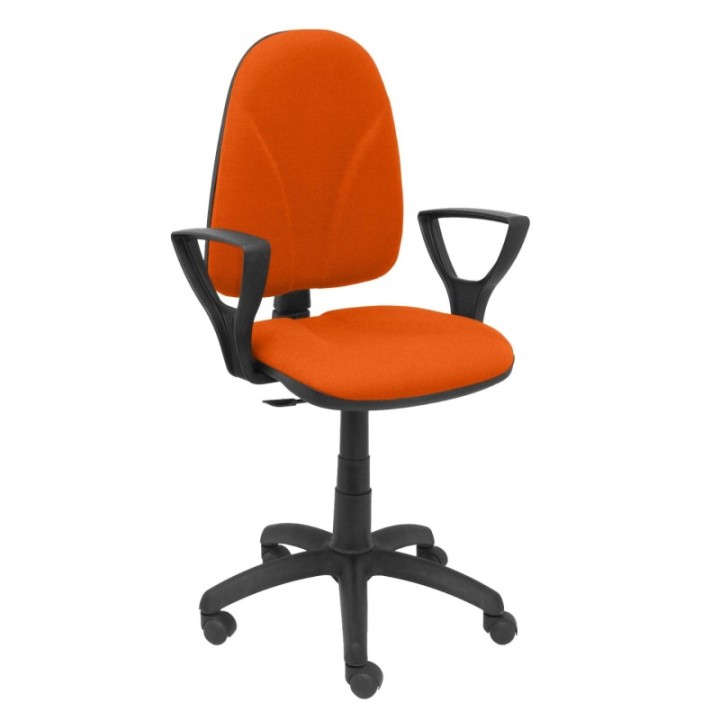 Silla Algarra CP bali naranja brazos fijos