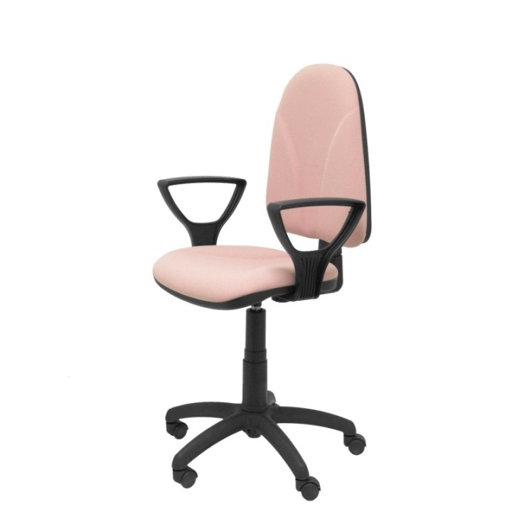 Silla Algarra CP bali rosa brazos fijos