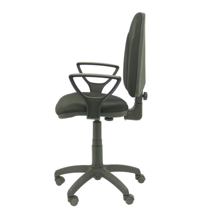 Silla Algarra CP bali negra brazos fijos