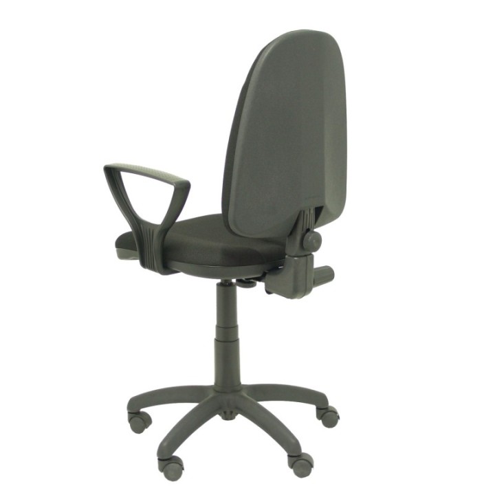 Silla Algarra CP bali negra brazos fijos