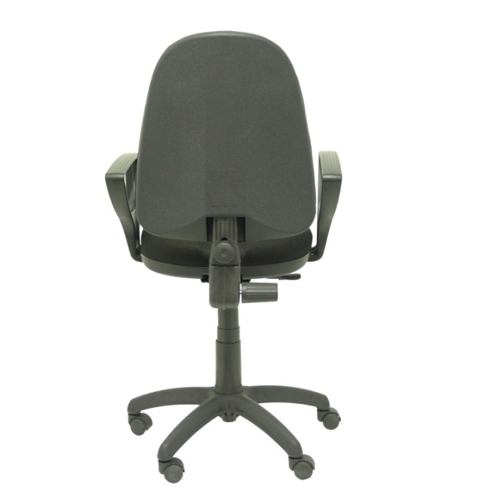 Silla Algarra CP bali negra brazos fijos