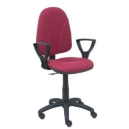 Silla Algarra CP bali granate brazos fijos