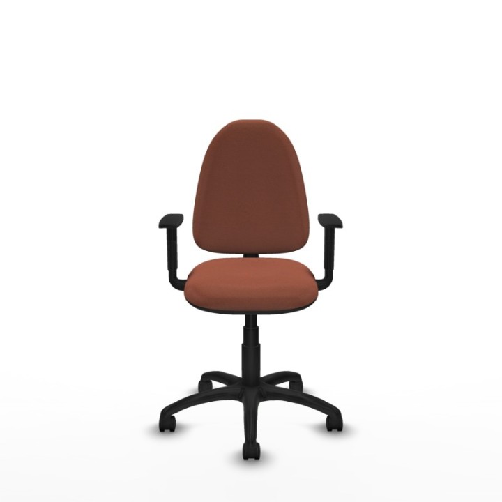 Aýna CP bali marrón brazos 1D base poliamida ruedas nailon 50mm