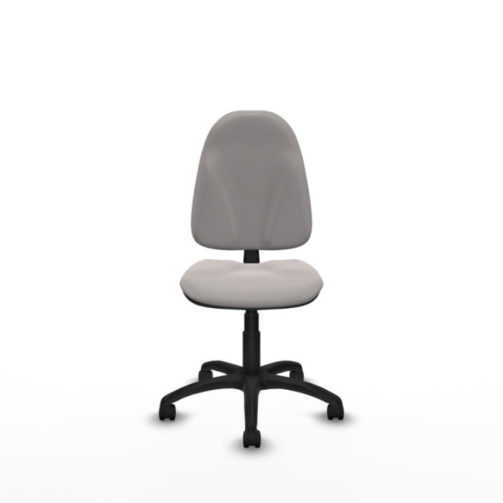 Algarra CP similpiel blanco  base poliamida ruedas nailon 50mm