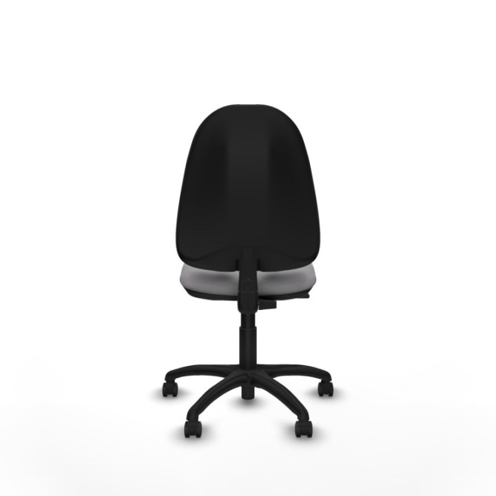 Algarra CP similpiel gris  base poliamida ruedas engomadas 50mm