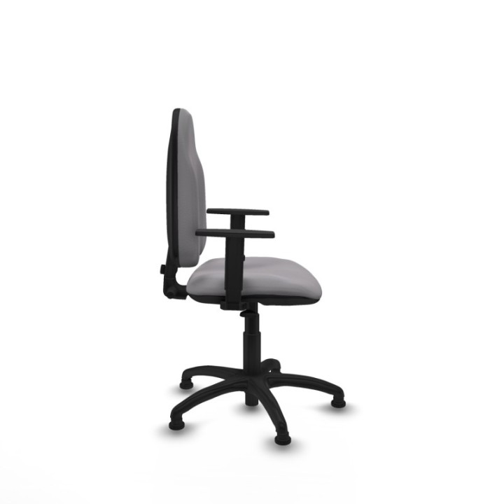 Algarra CP similpiel gris brazos 1D base poliamida topes