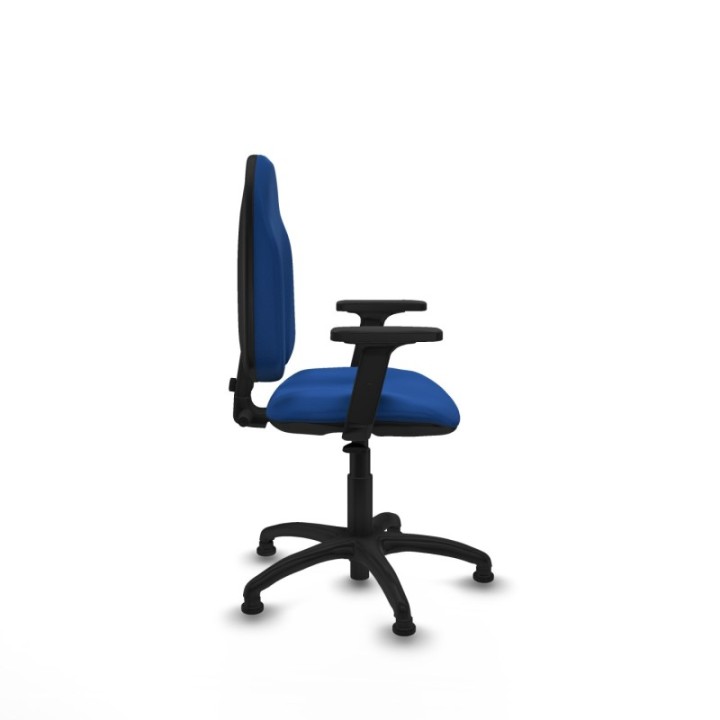 Algarra CP similpiel azul brazos 2D base poliamida topes