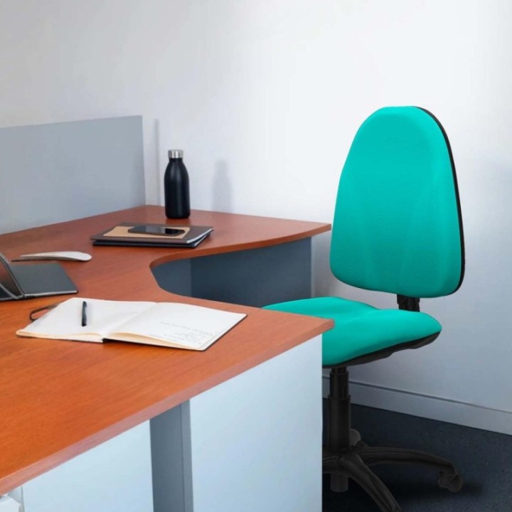 Algarra CP similpiel pistacho  base poliamida ruedas nailon 50mm