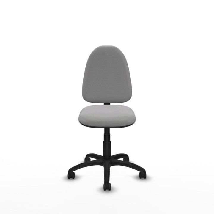 Aýna CP bali gris claro sin brazos base poliamida ruedas engomadas 50mm