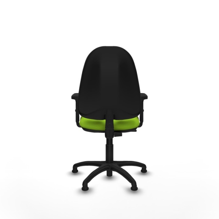 Algarra CP similpiel pistacho brazos 2D base poliamida topes