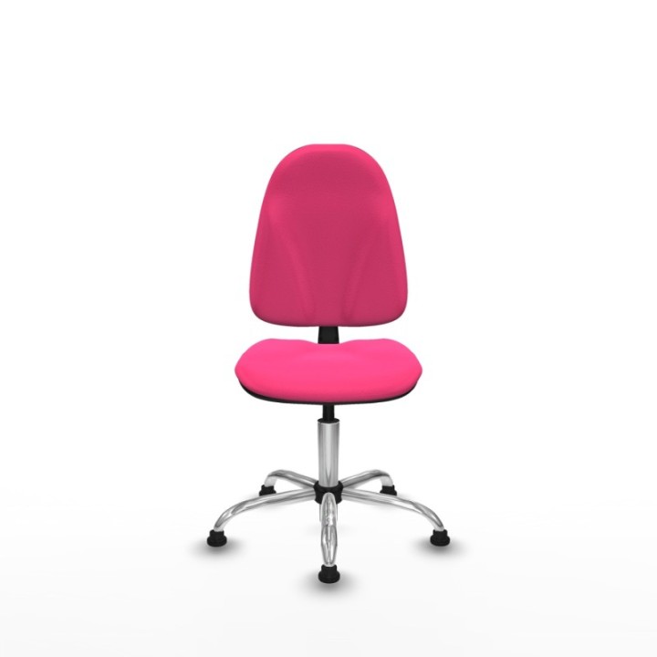 Algarra CP similpiel rosa  base cromada topes