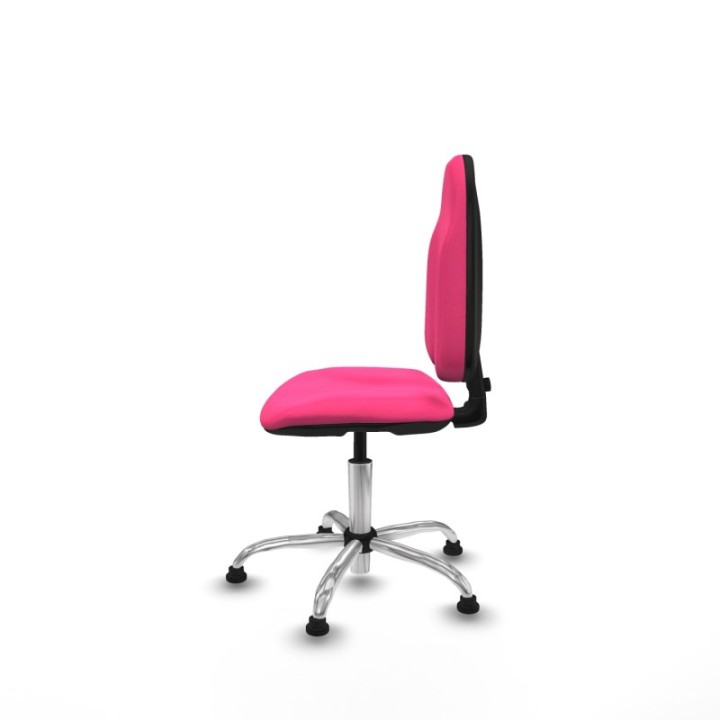 Algarra CP similpiel rosa  base cromada topes