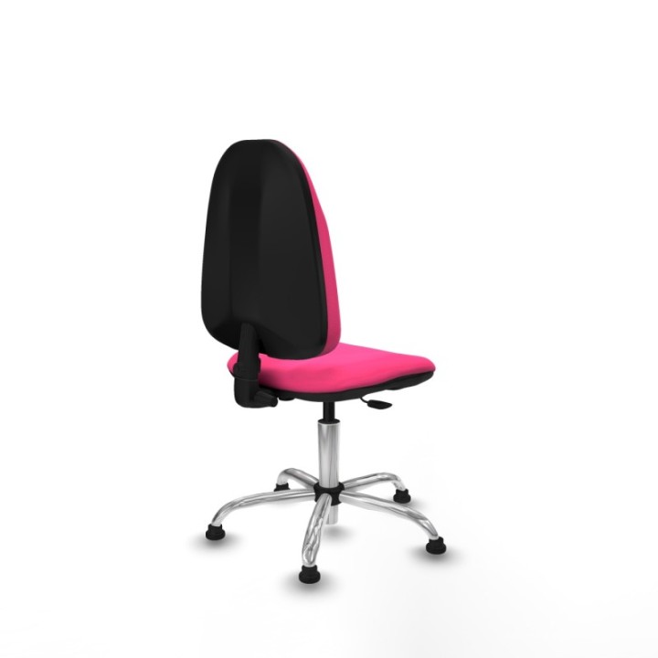 Algarra CP similpiel rosa  base cromada topes