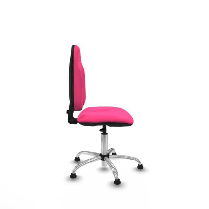 Algarra CP similpiel rosa  base cromada topes